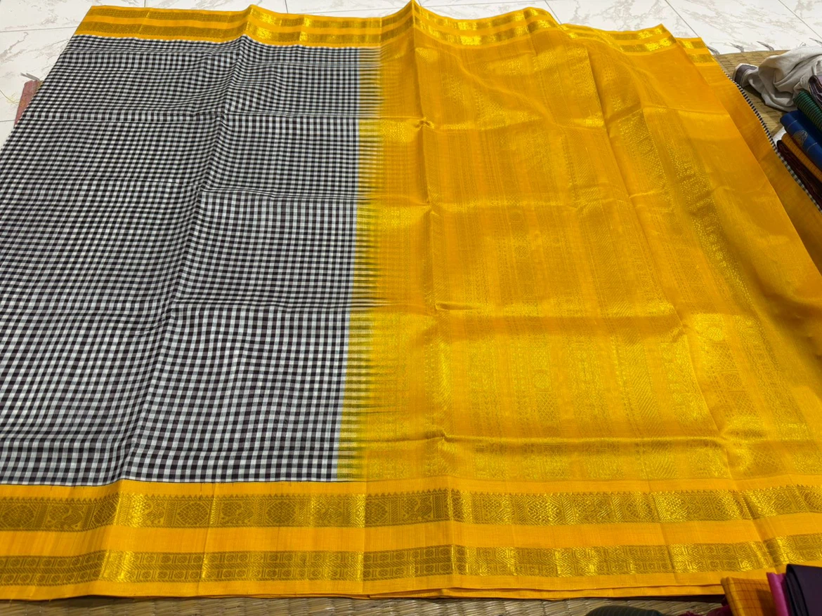 Silk cotton saree Handloom