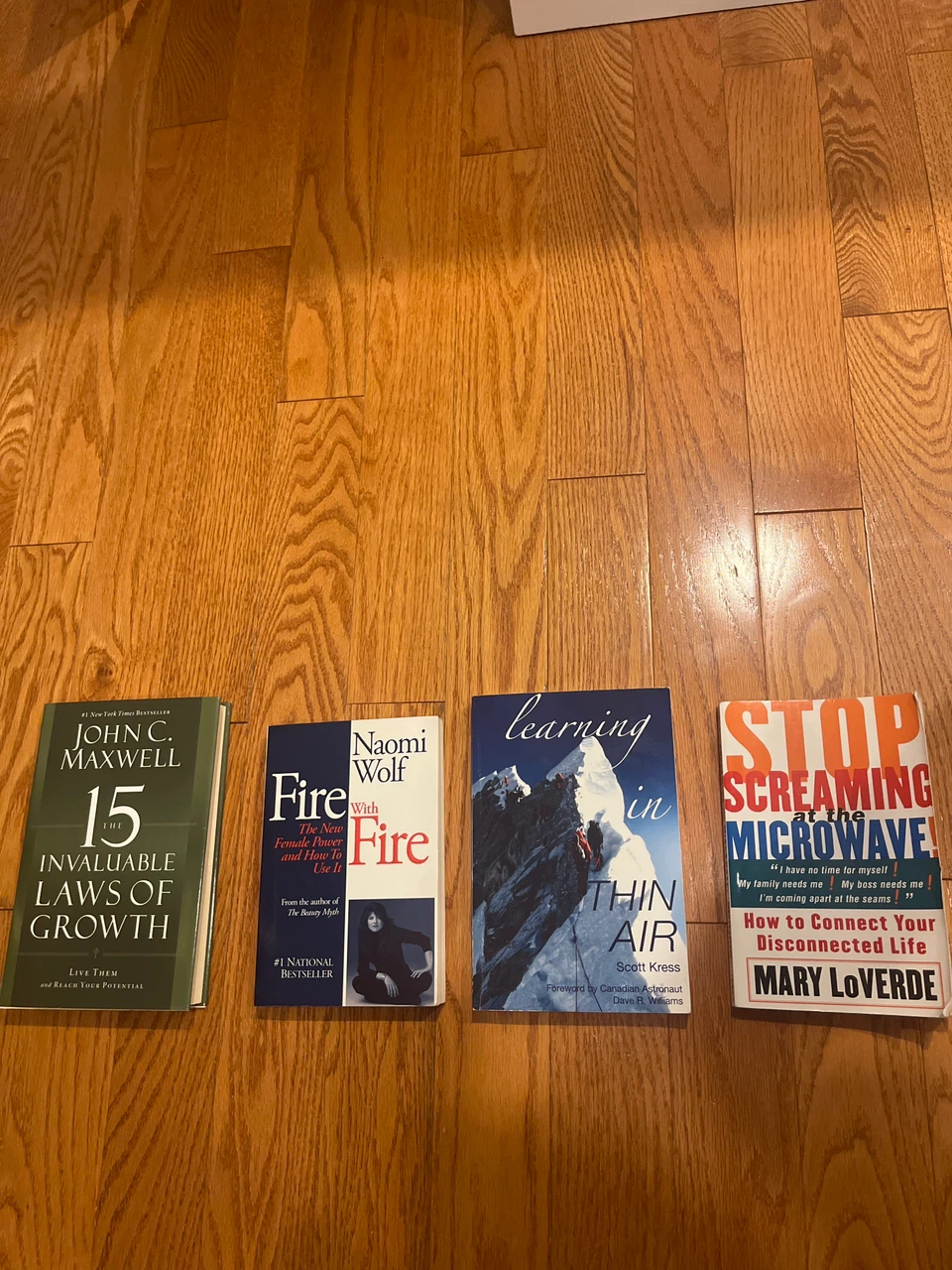 Bundle of 4 Books: Self-Help & Business