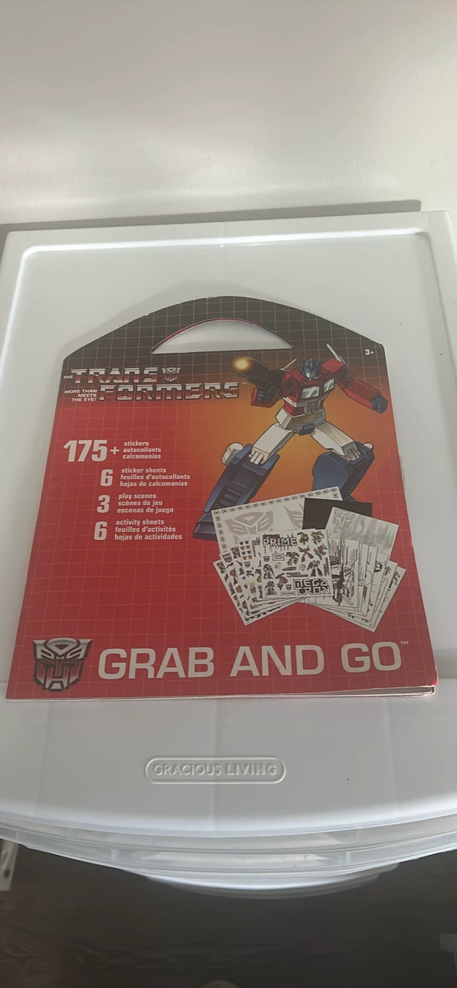 Transformers Grab and Go Activity Set