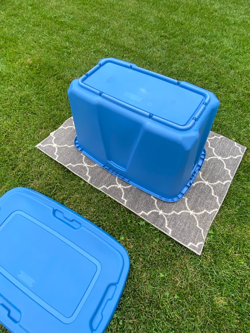 Tuff Store 121L Blue Storage Box - photo 2