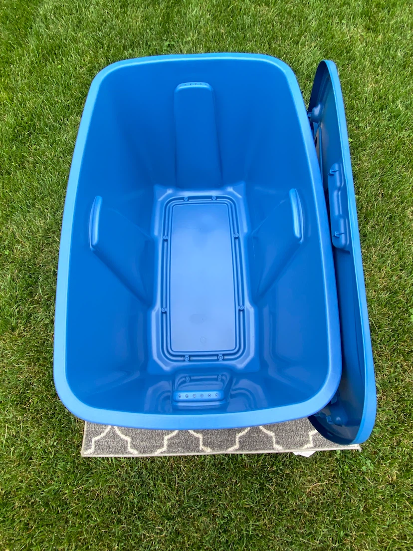 Tuff Store 121L Blue Storage Box - photo 3