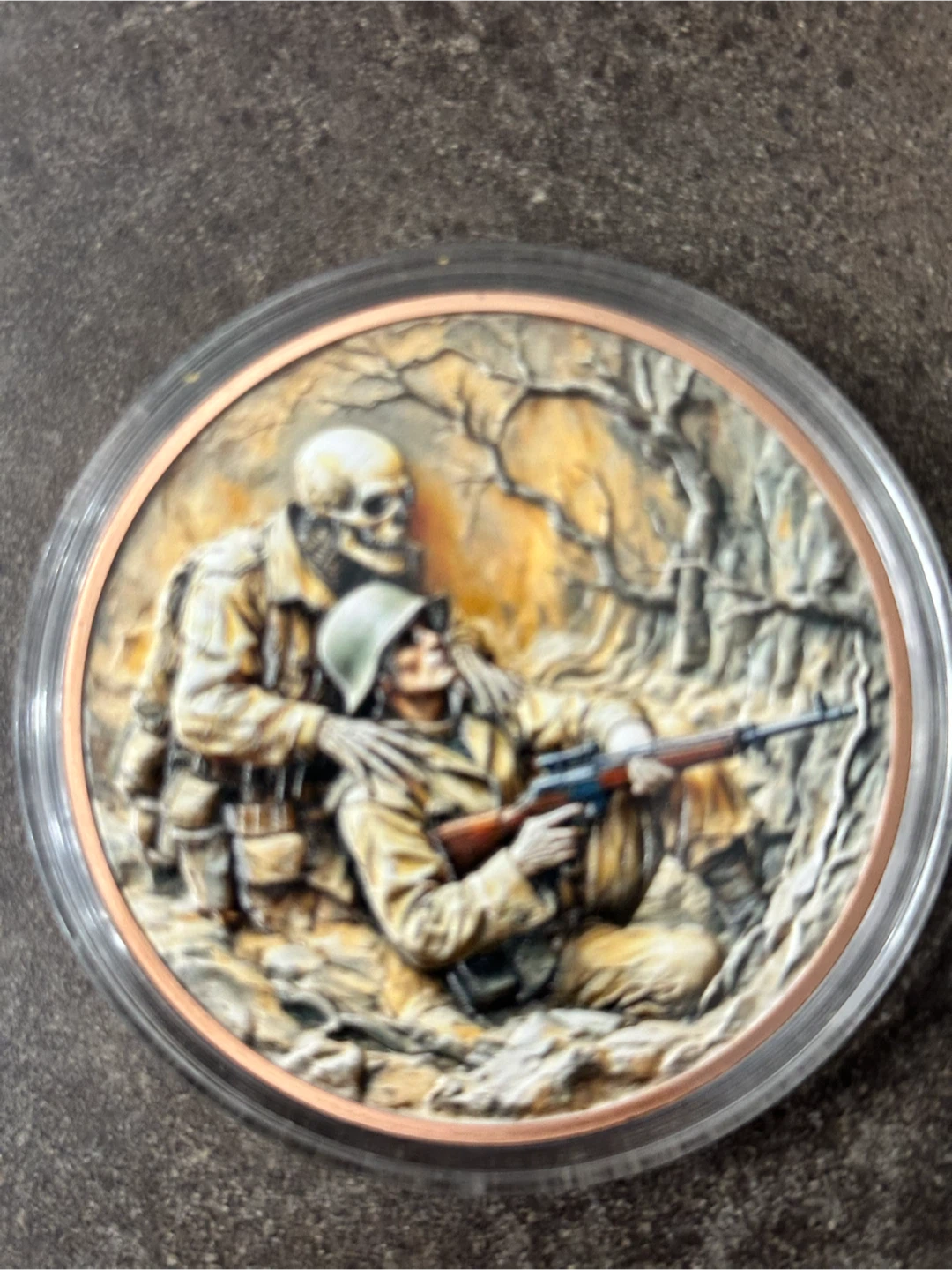 Warmonger 5 oz Copper Round