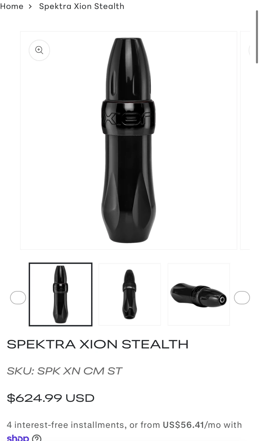 Fk Irons Spektra Xion Stealth Tattoo Machine - photo 3