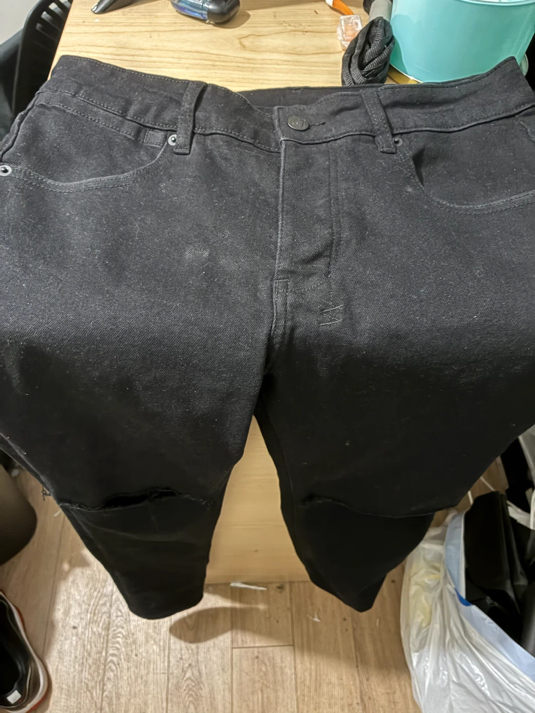 Black Ksubi jeans grey crosses - photo 2
