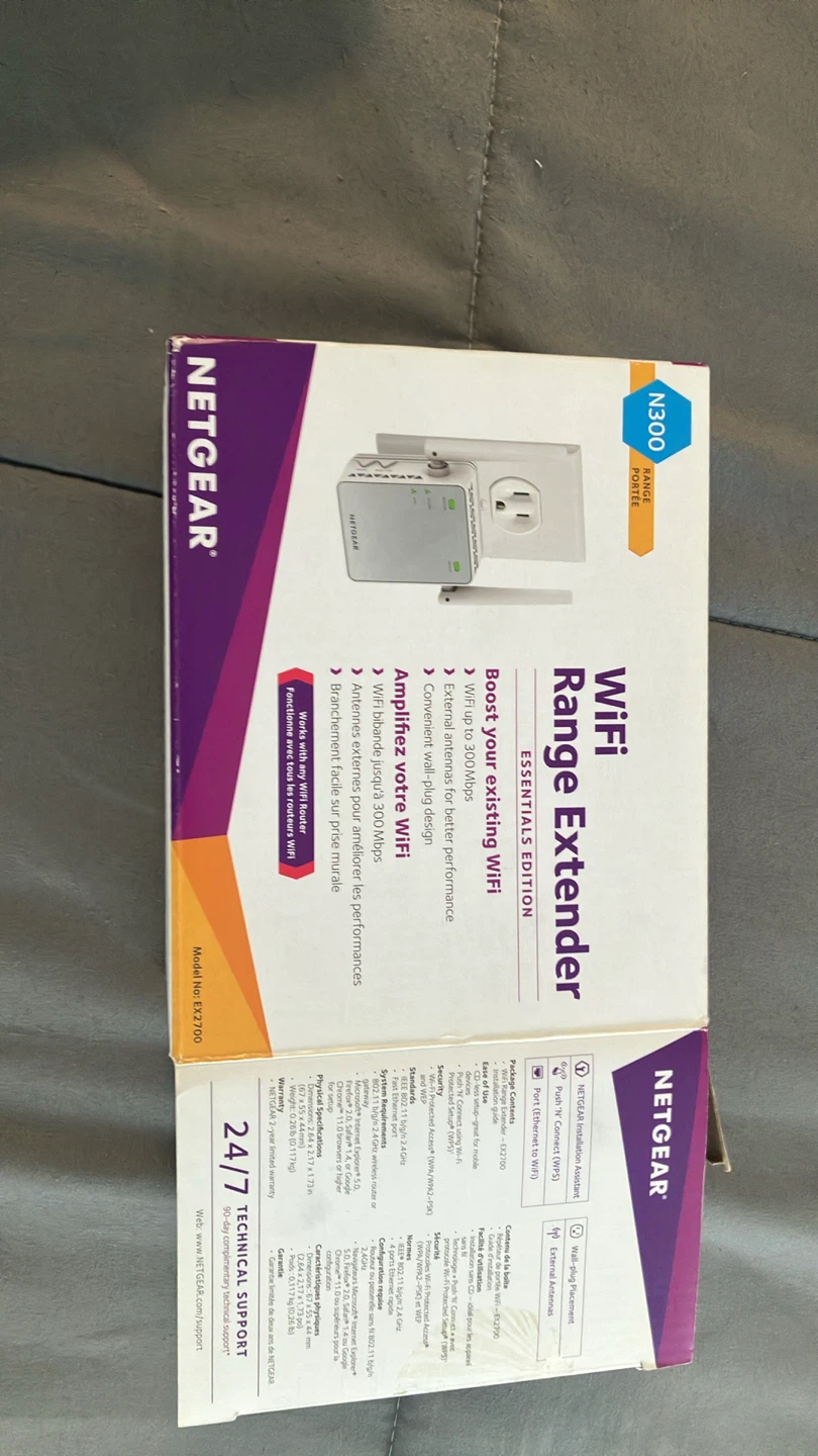 NETGEAR N300 WiFi Range Extender Essentials Edition - photo 3