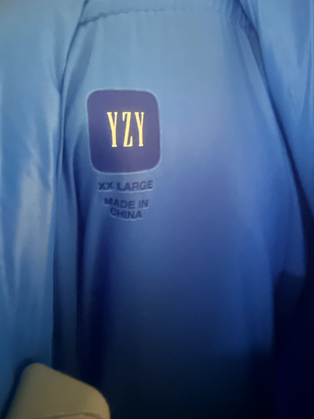 YZY Puffer Jacket XX Large Blue - photo 2