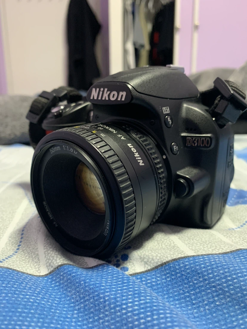 Nikon D3100 DSLR Body and Lens Combo