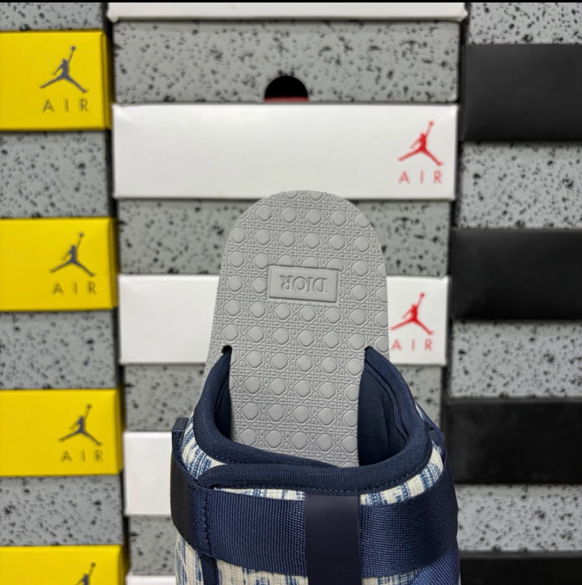 Dior alpha slides blue men’s size 10 - photo 3