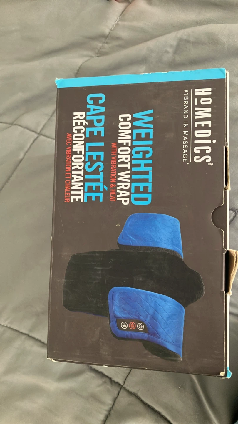 HoMedics Weighted Comfort Wrap with Vibration & Heat - photo 4