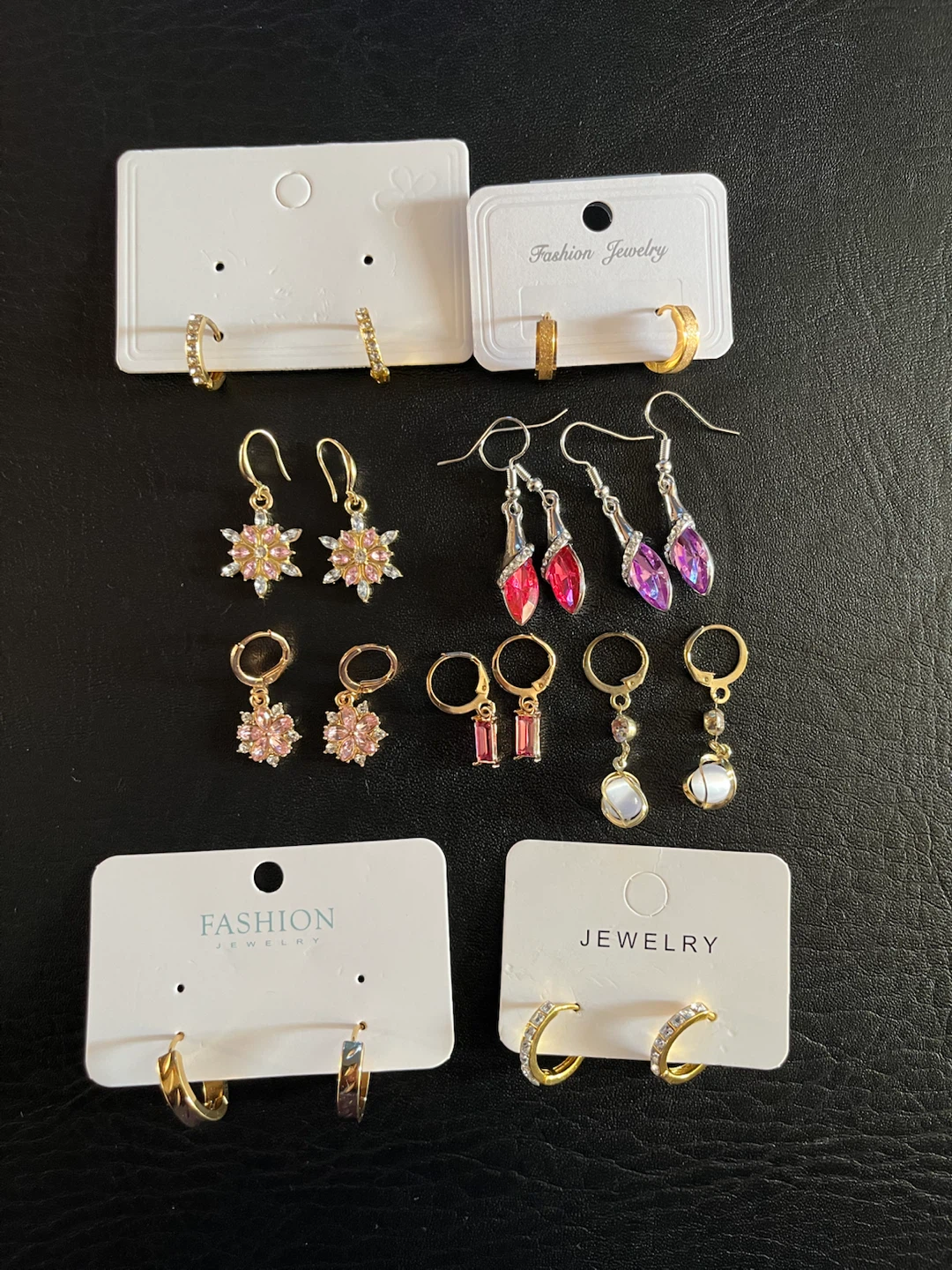 10 earrings (all for $7)