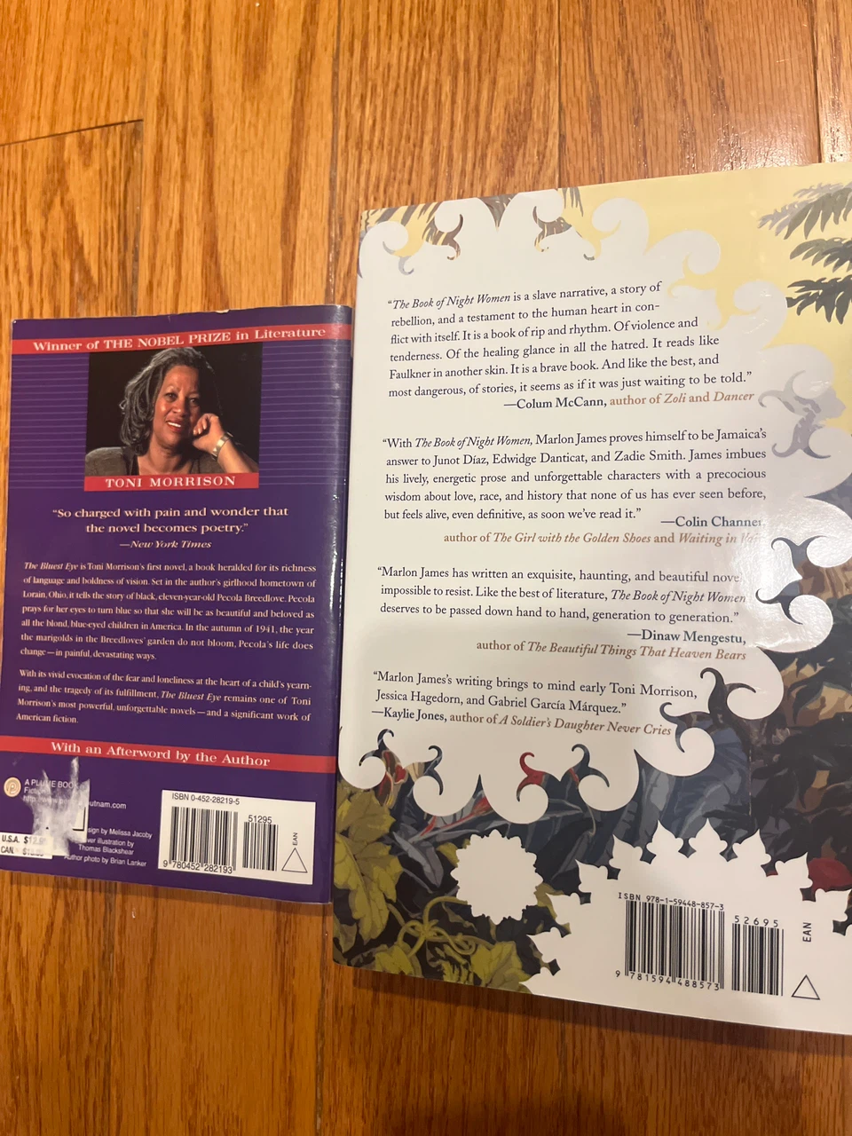 Toni Morrison The Bluest Eye & Marlon James Book of Night Women - photo 2