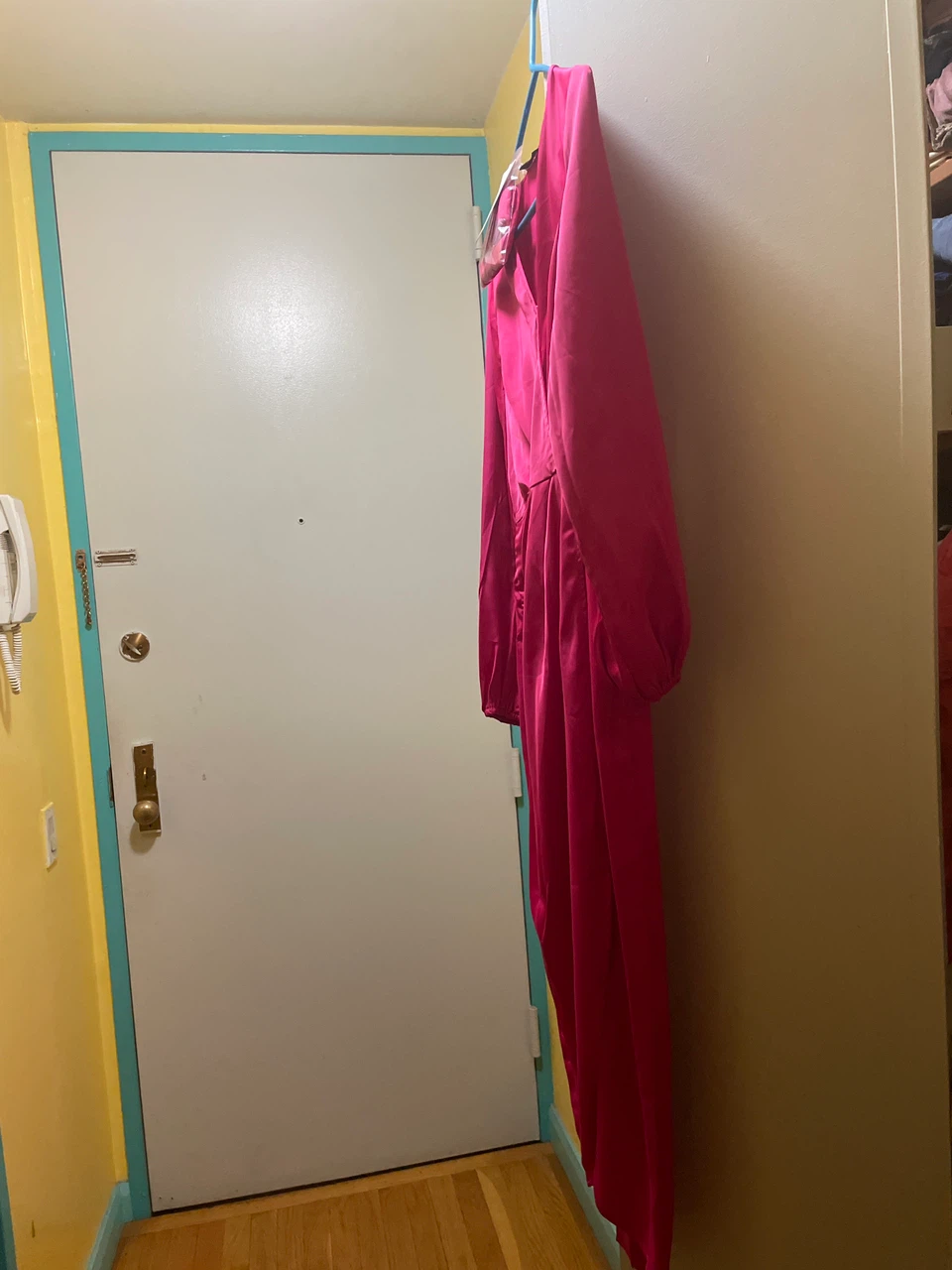 PRETTYGARDEN Hot Pink Maxi Dress