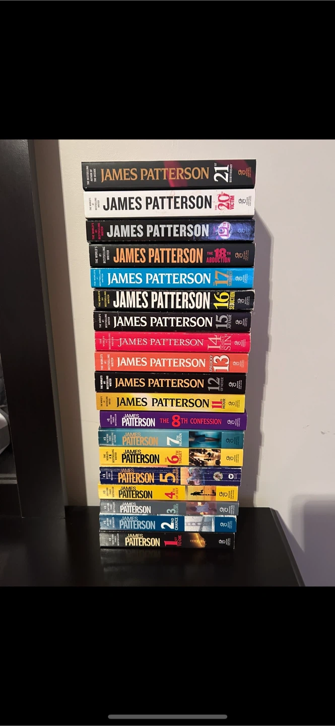 James Patterson Women's Murder Club Books 1-21