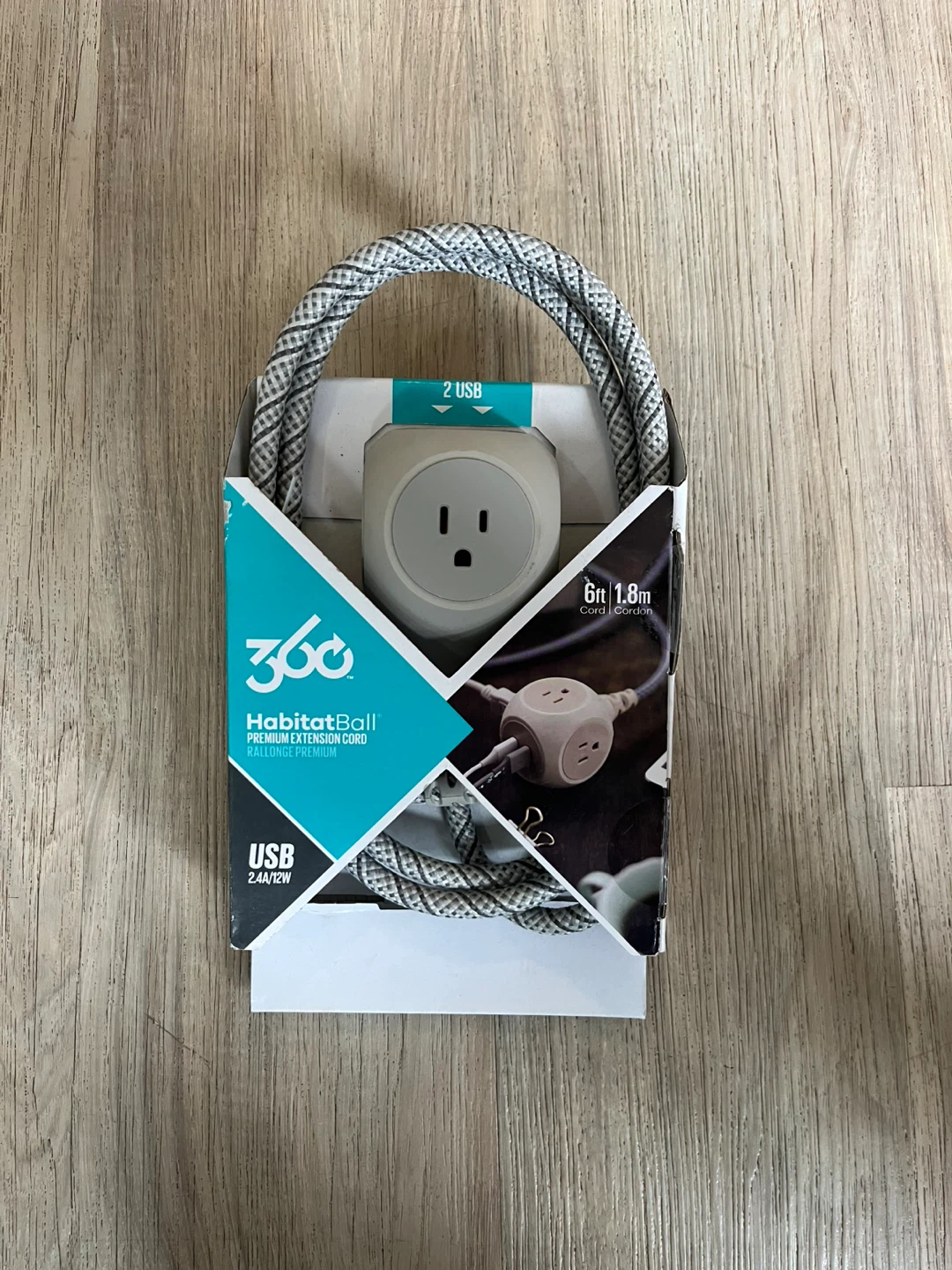 360 Electrical HabitatBall Extension Cord
