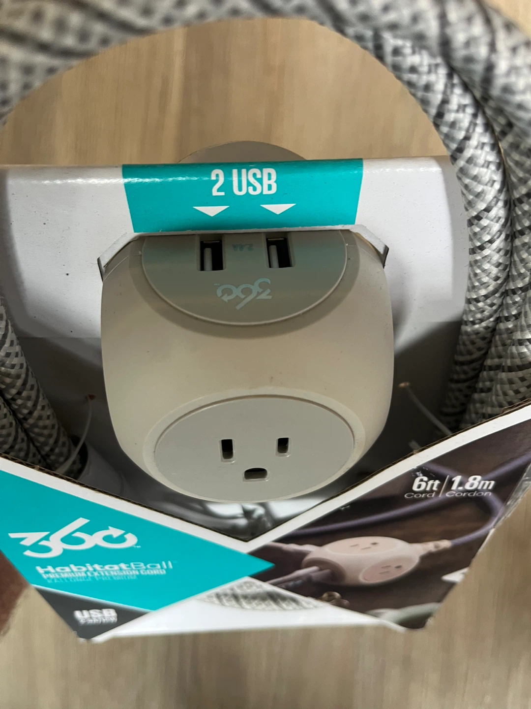 360 Electrical HabitatBall Extension Cord - photo 2