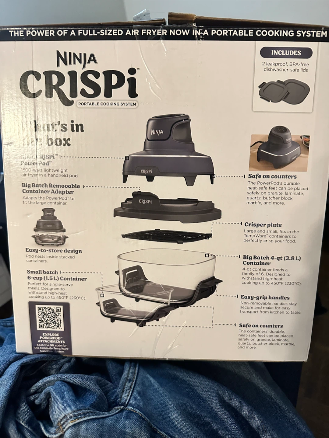 Ninja Crispi Portable Cooking System Air Fryer - photo 5