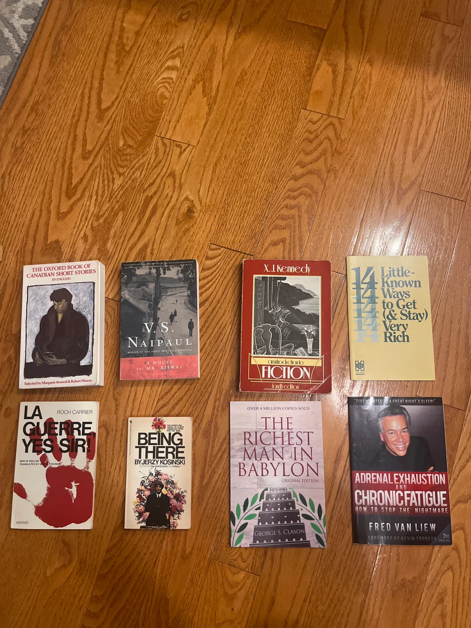Collection of 7 Books: Canadian Short Stories, Fiction, and More
