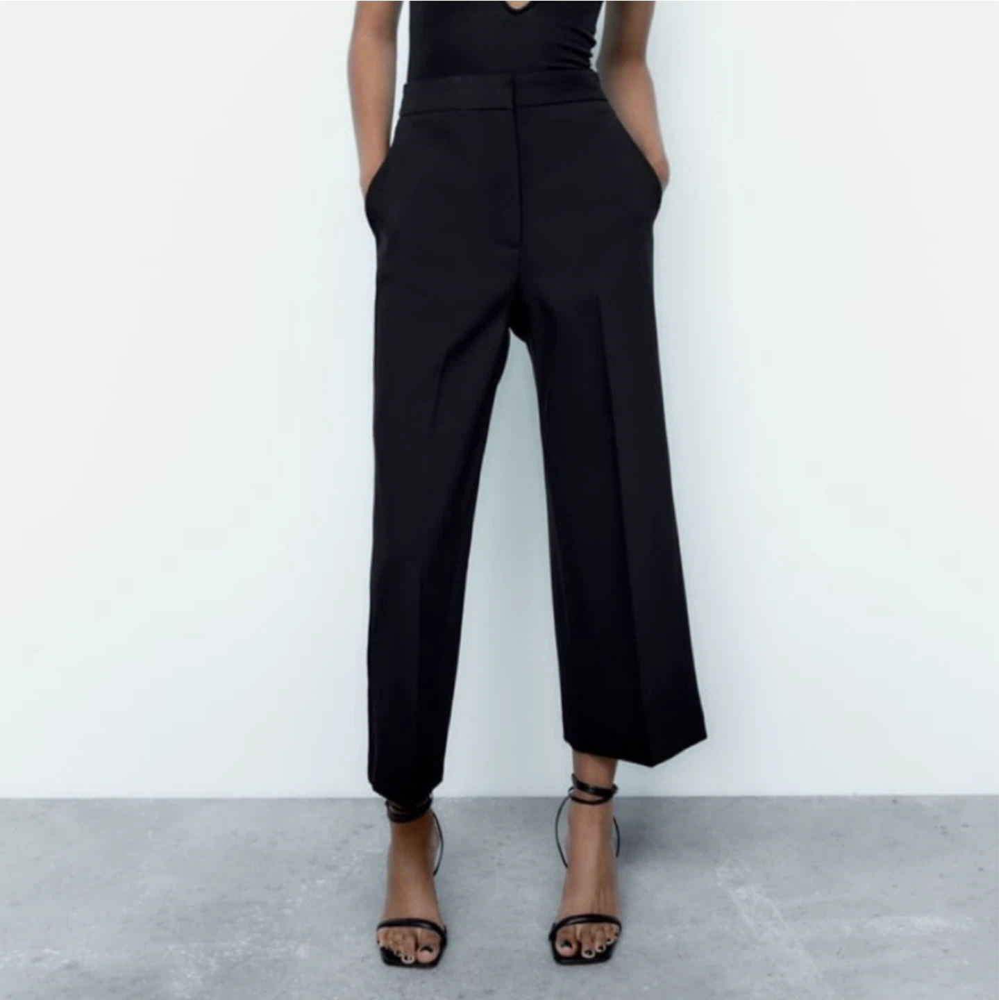 New✨Zara Cropped Culottes XS