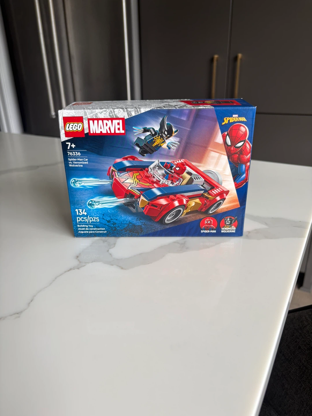 LEGO Marvel Spider-Man Car with Venomized Wolverine 76244