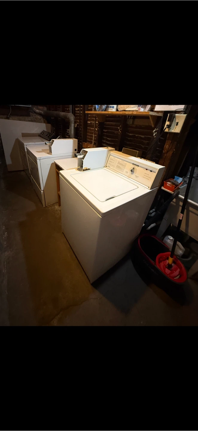Coin washer and dryer with keys. $550.00 or best offer.