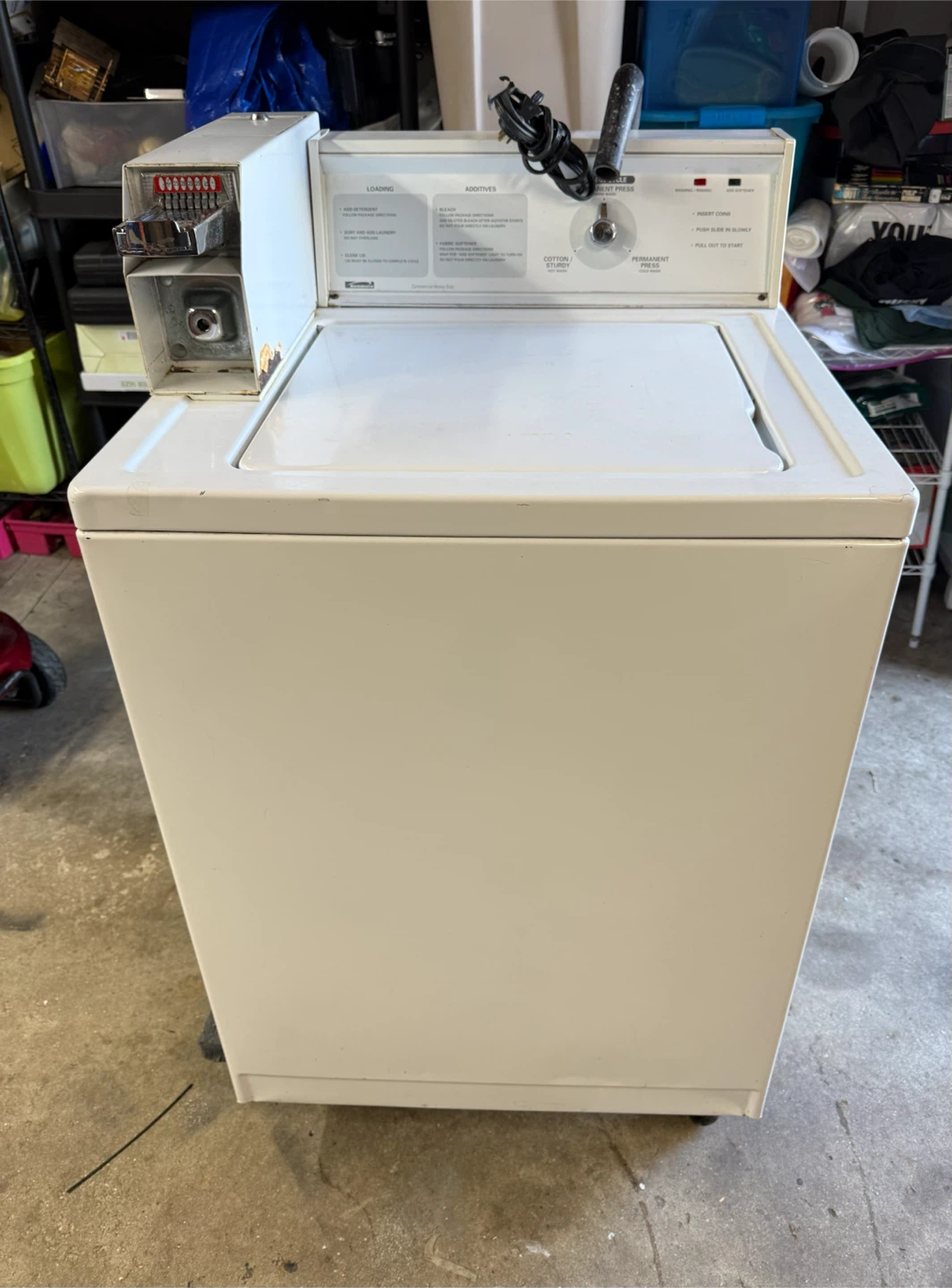 Coin washer and dryer with keys. $550.00 or best offer. - photo 2