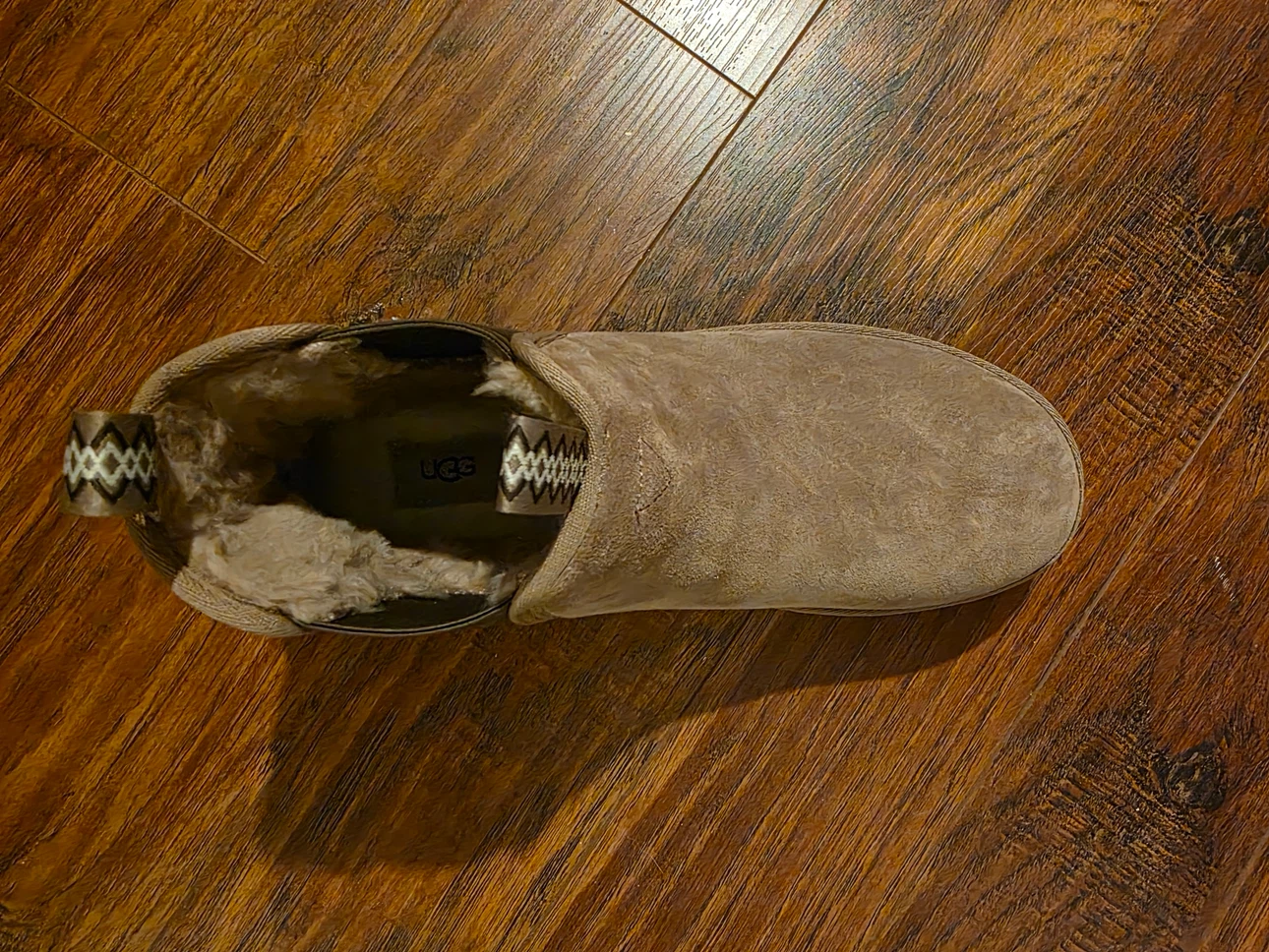 UGG Brown Suede Chelsea Boots - photo 3