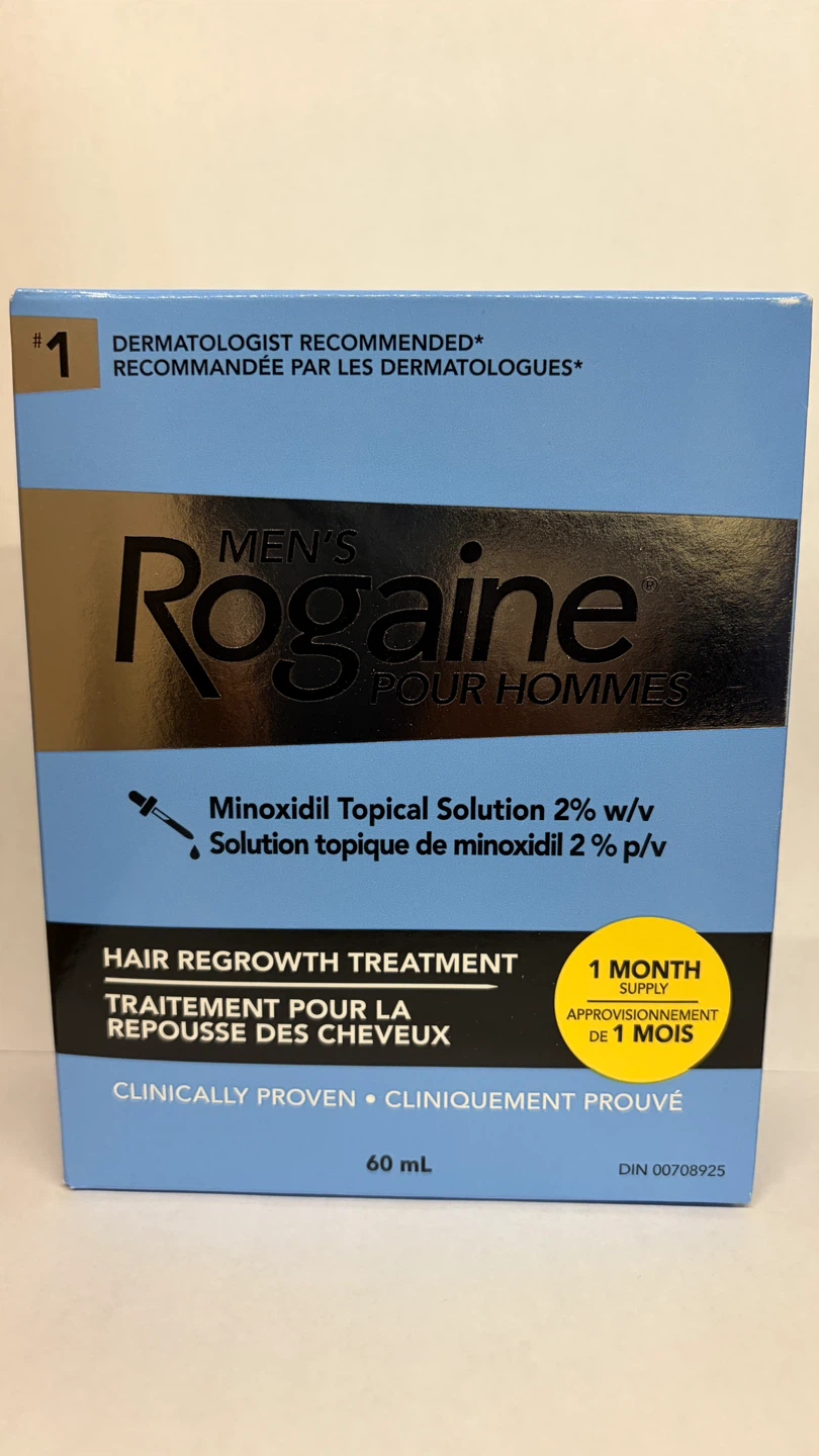 Men's Rogaine 2% Minoxidil Hair Regrowth Treatment