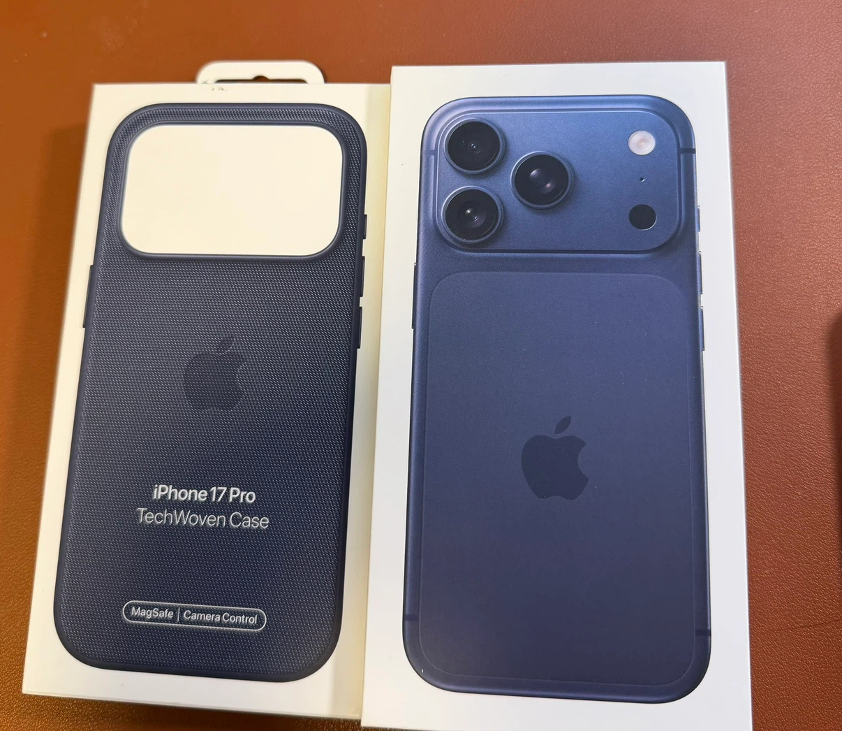 Apple iPhone 17 Pro with TechWoven Case