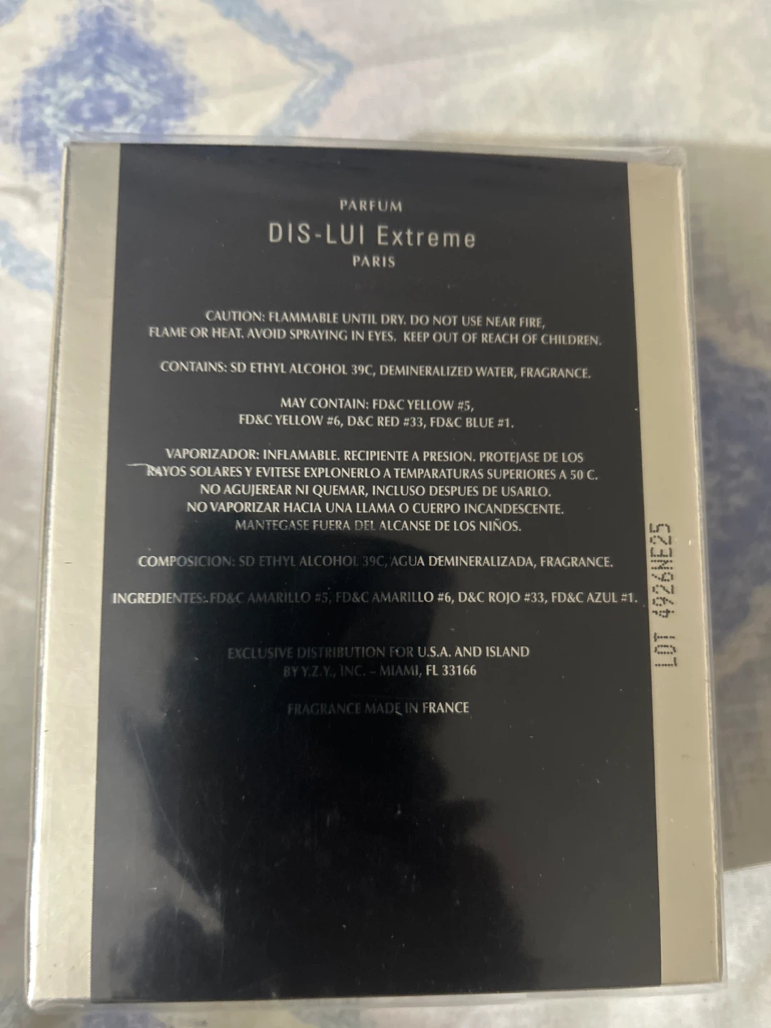 Dis-Lui Extreme Pour Homme Eau de Perfume Spray 100ml - photo 2
