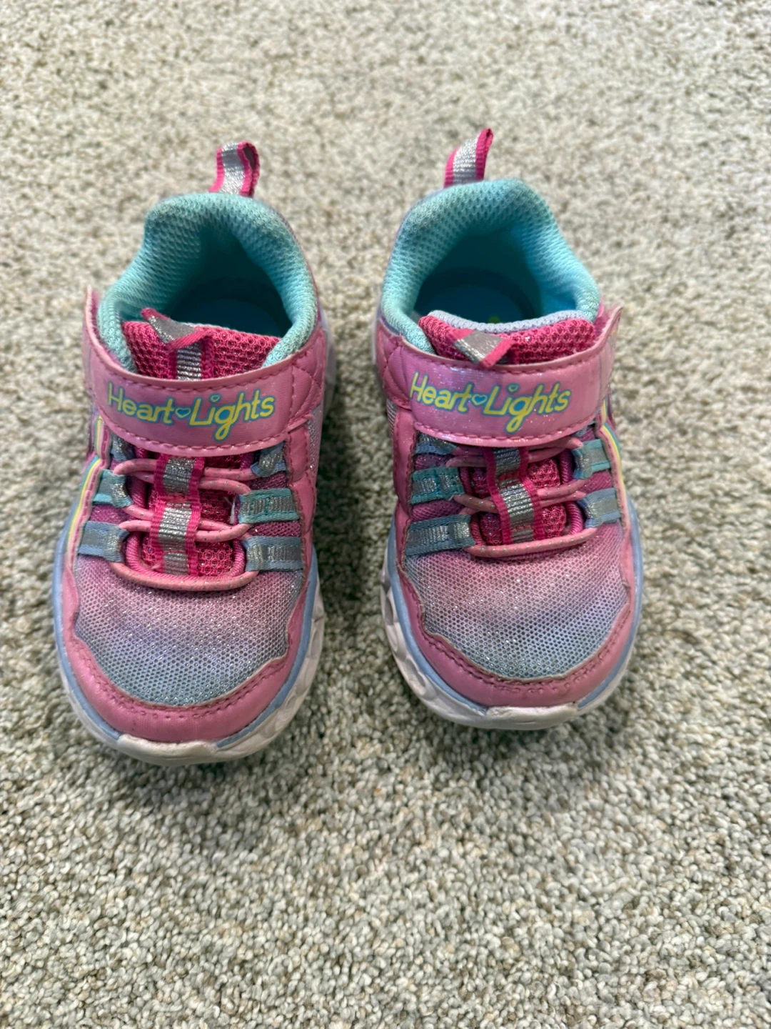 Skechers Heart Lights Toddler Shoes