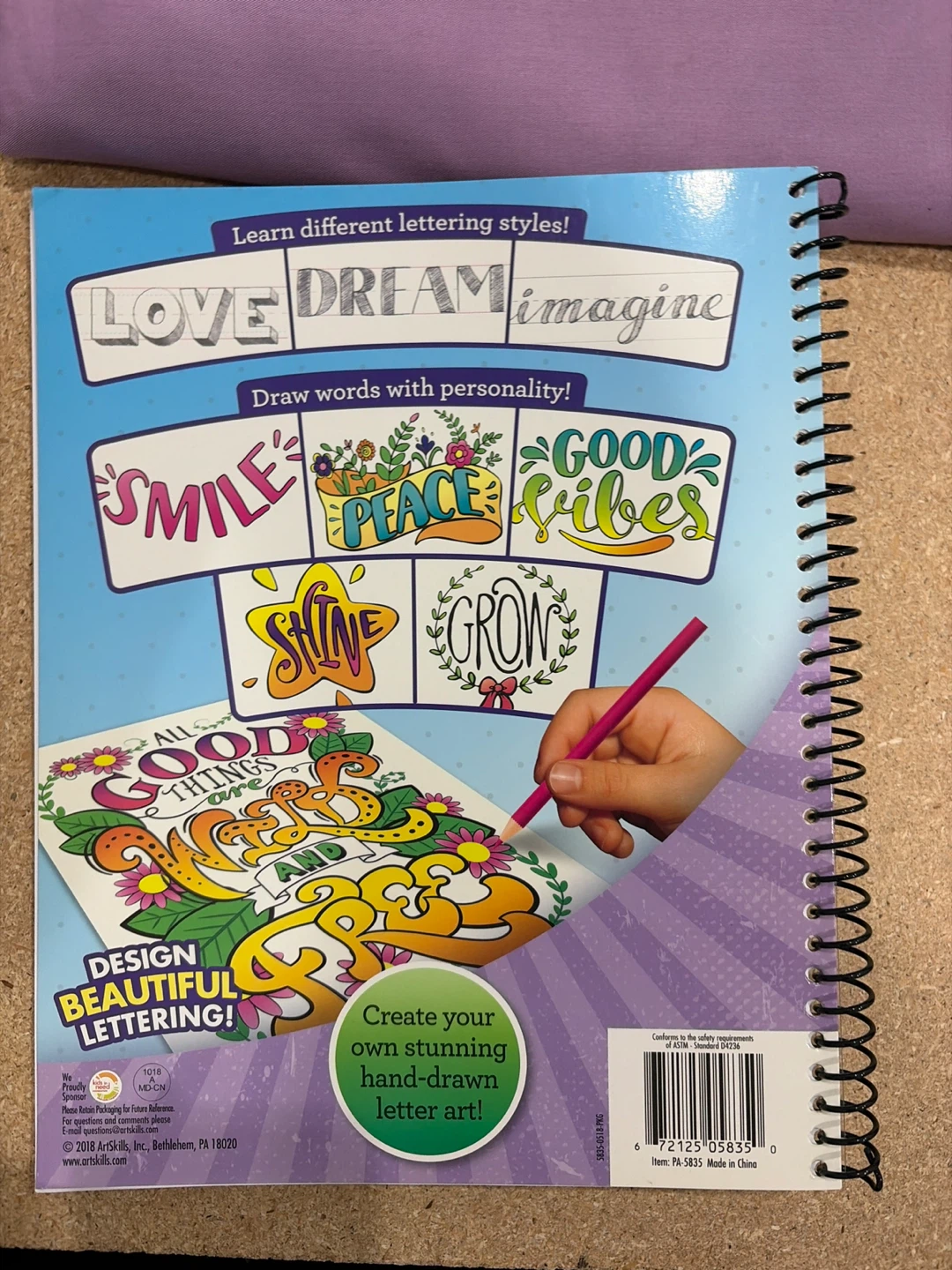 ArtSkills Learn To Draw Letter Art Instructional Series - photo 3
