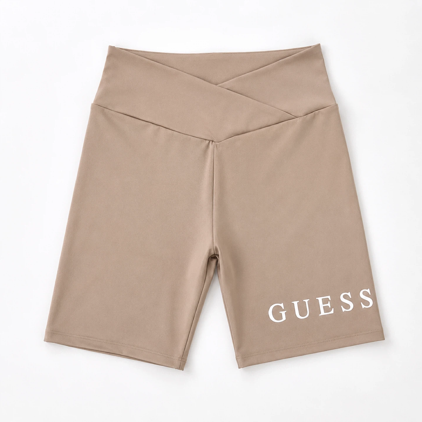 GUESS High-Rise Biker Shorts
