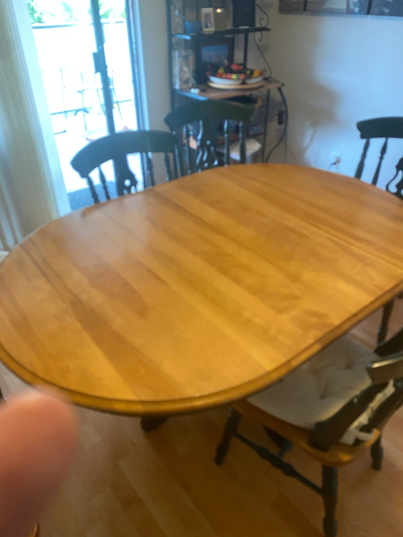 Oval Dining Table with 6 Chairs - photo 3