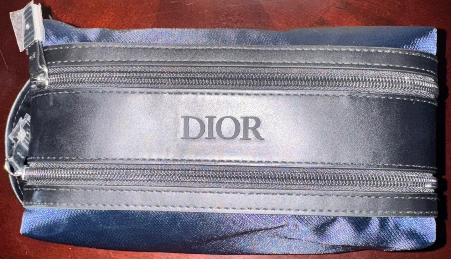 Dior Navy Toiletry Bag