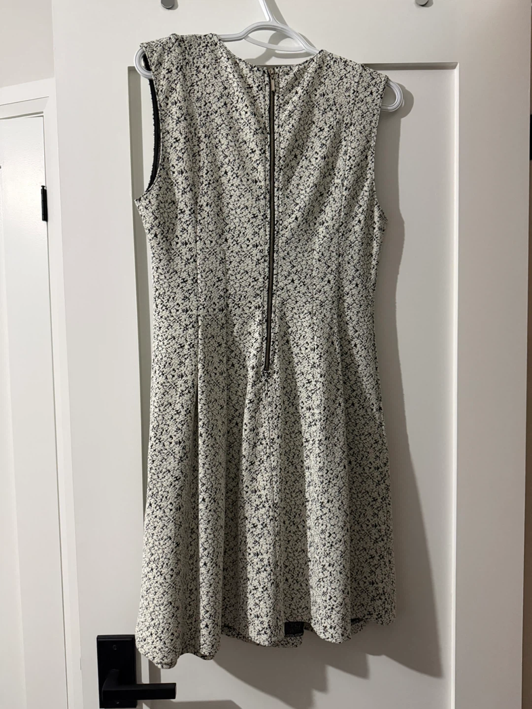 Sleeveless Floral Print A-Line Dress - photo 2