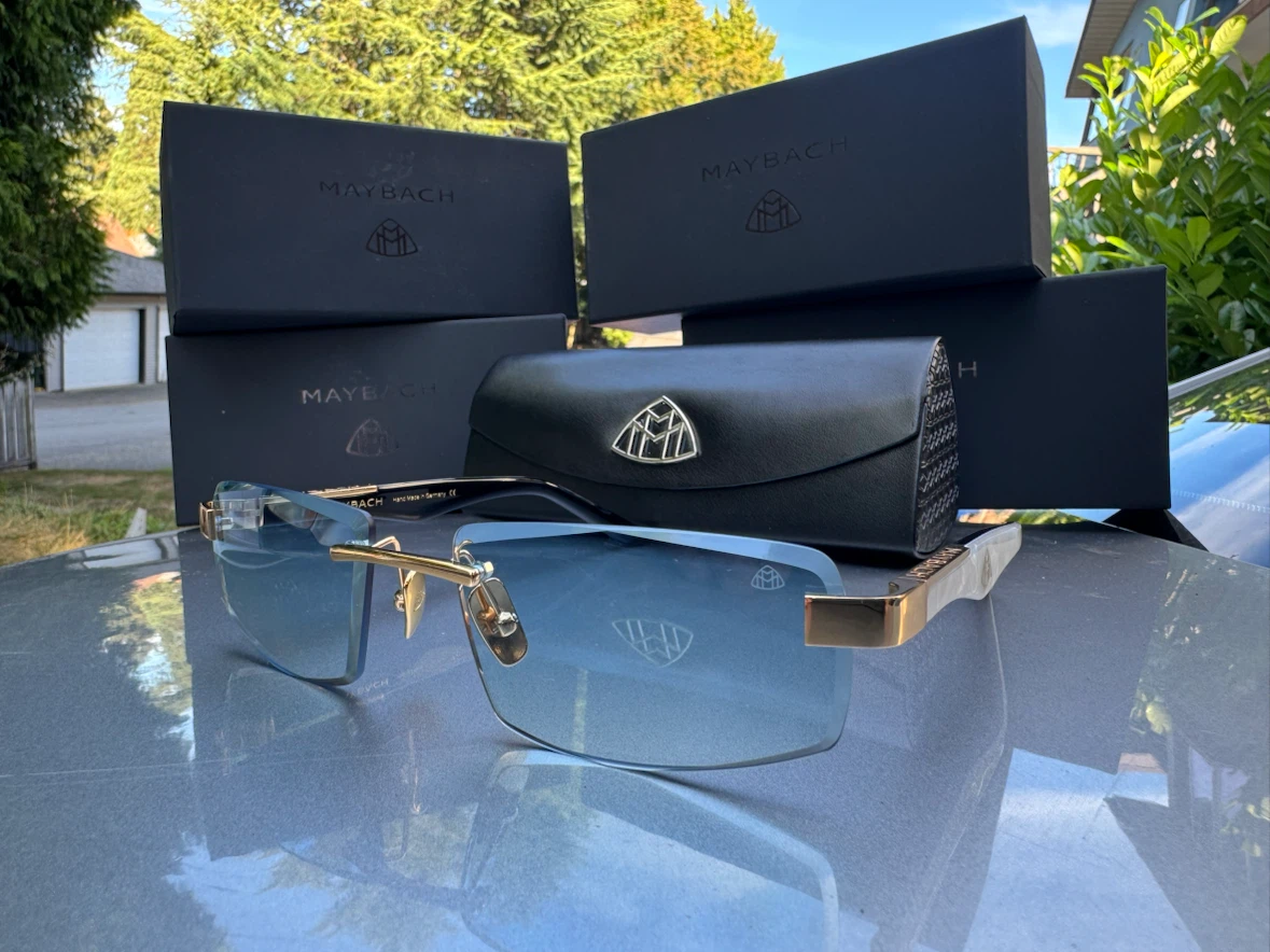 Maybach "The Artist" Sunglasses with Case and Boxes
