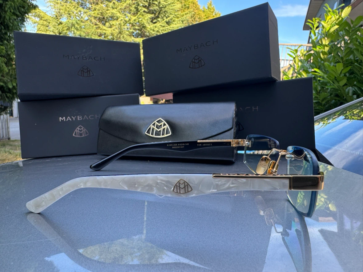 Maybach "The Artist" Sunglasses with Case and Boxes - photo 3