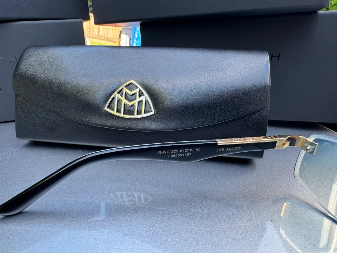 Maybach "The Artist" Sunglasses with Case and Boxes - photo 4