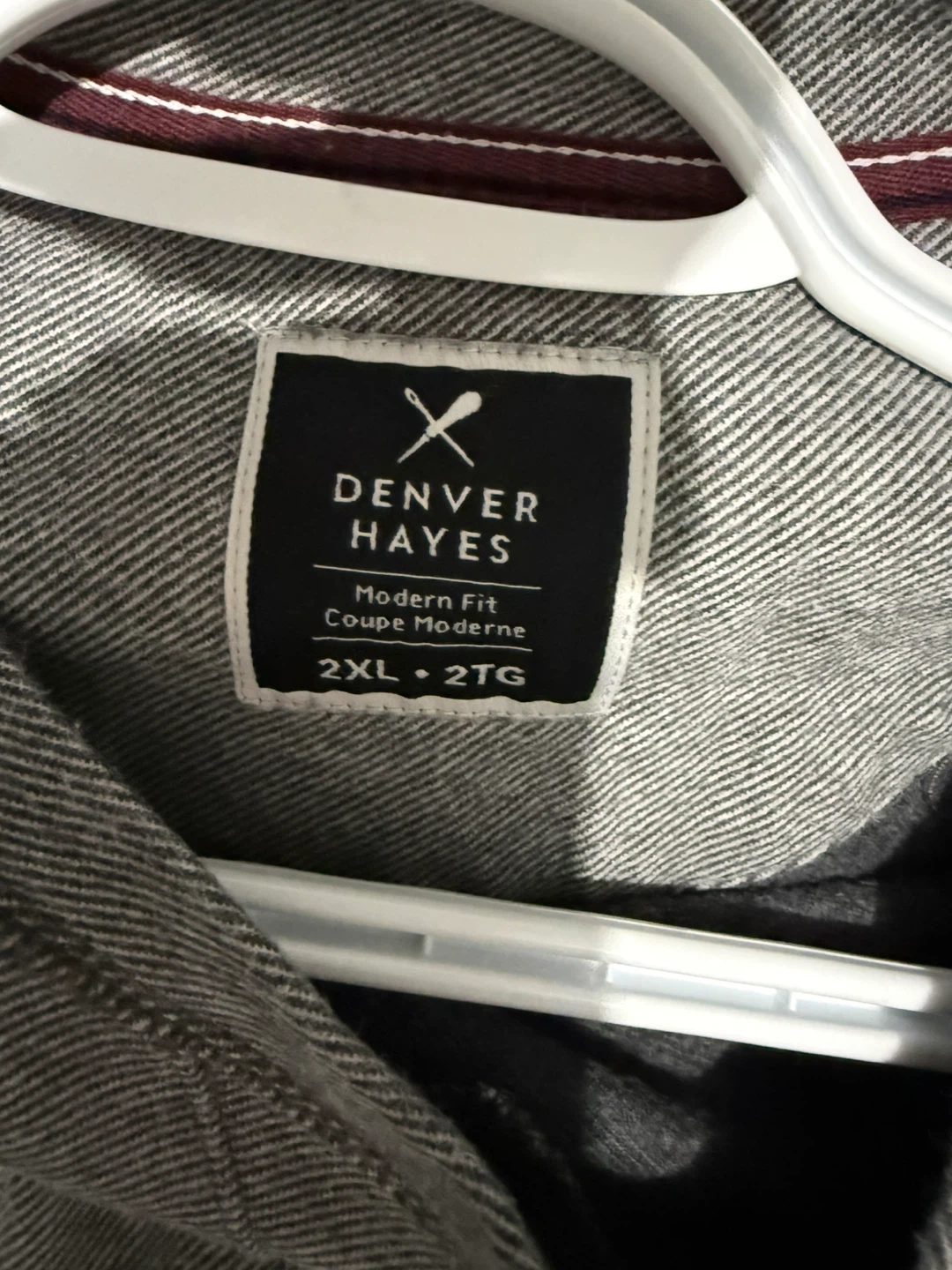 Denver Hayes Grey Long Sleeve Shirt 2XL - photo 2