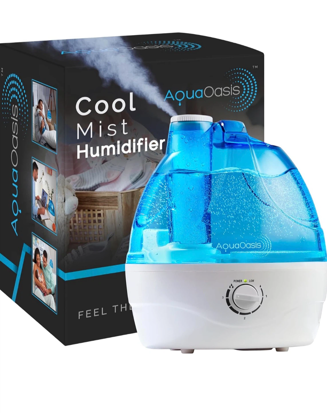 AquaOasis Cool Mist Humidifier