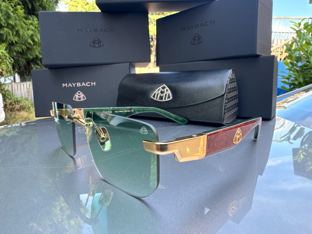 Maybach The Visionist I Sunglasses Green