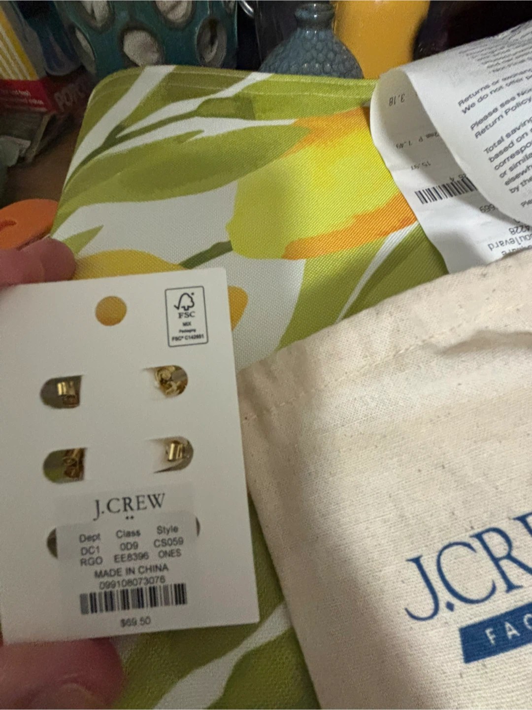 J.CREW Hoop Earrings Set - photo 4