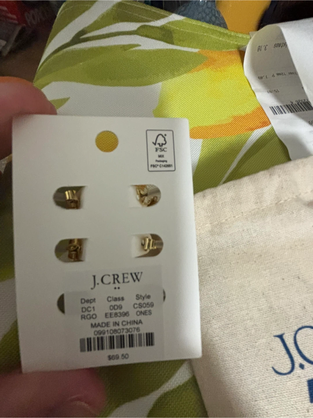 J.CREW Hoop Earrings Set - photo 5