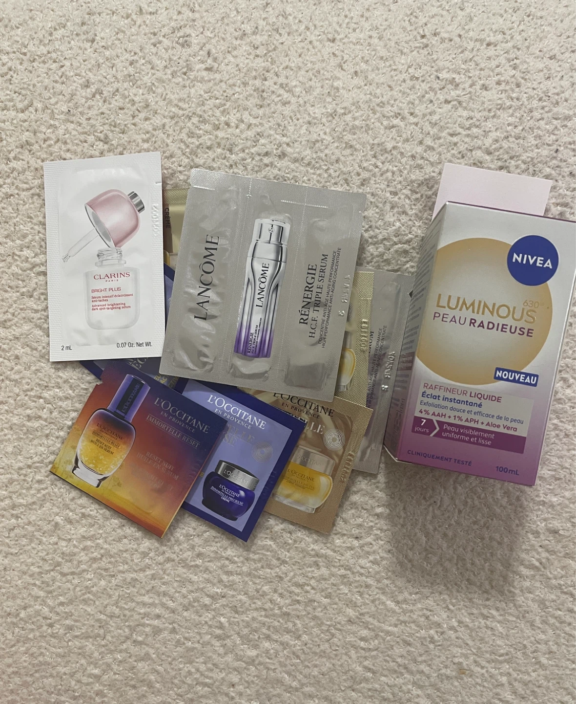 NEW Nivea Face cream and samples