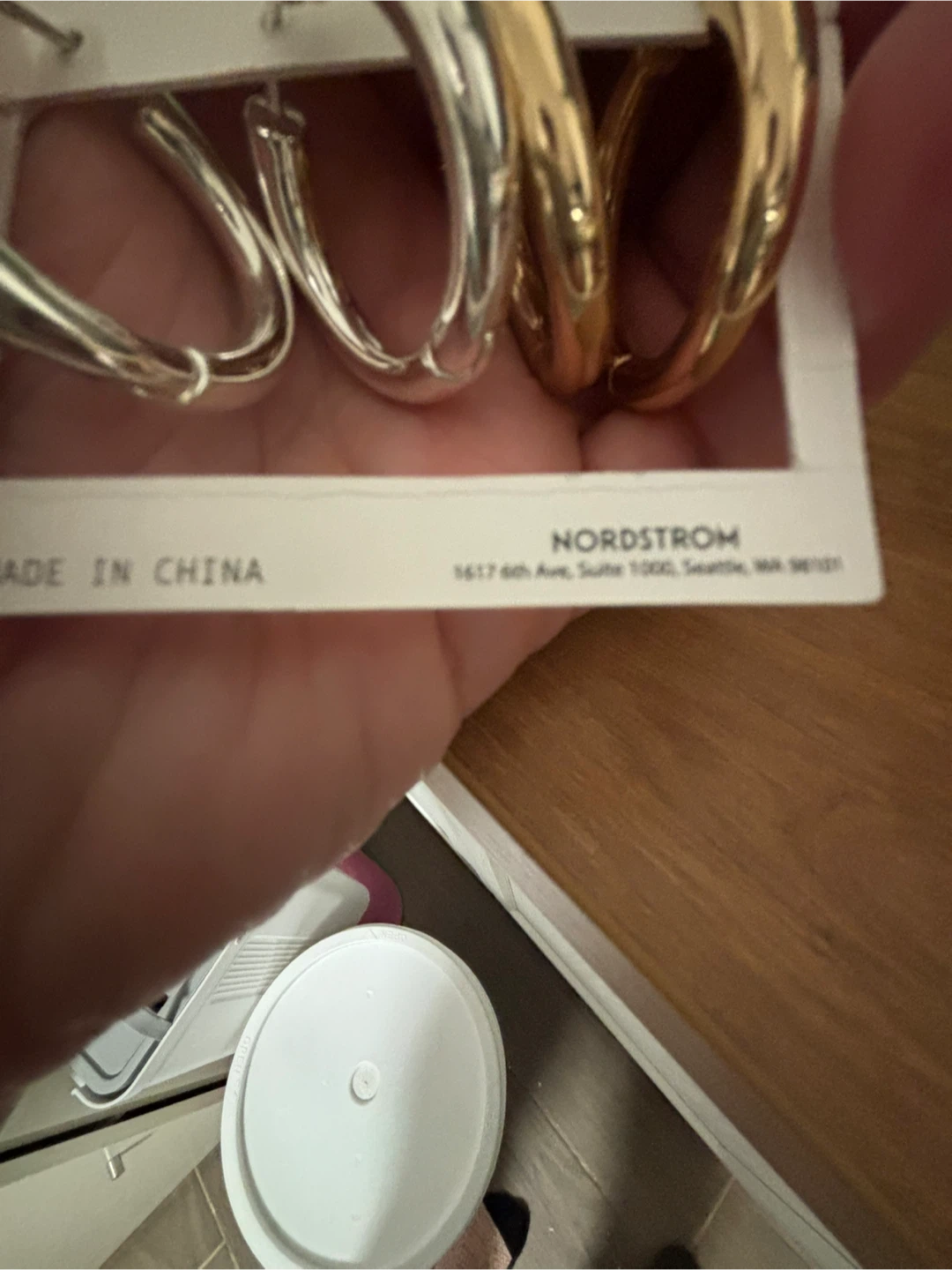 Leith Hoop Earrings Set - photo 2