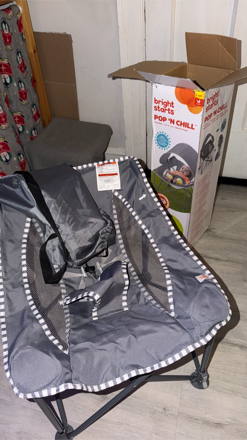 Folding Camping Chair with Mesh Panels - photo 4