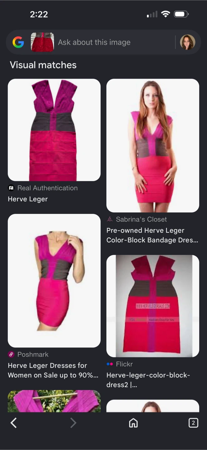 Herve Leger Colour-Block Bandage Mini Dress - photo 4