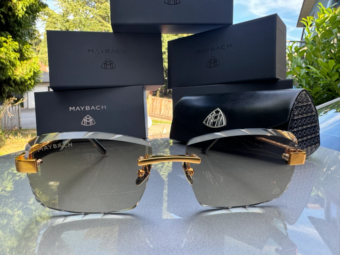 Maybach Sunglasses with Case and Boxes - photo 2