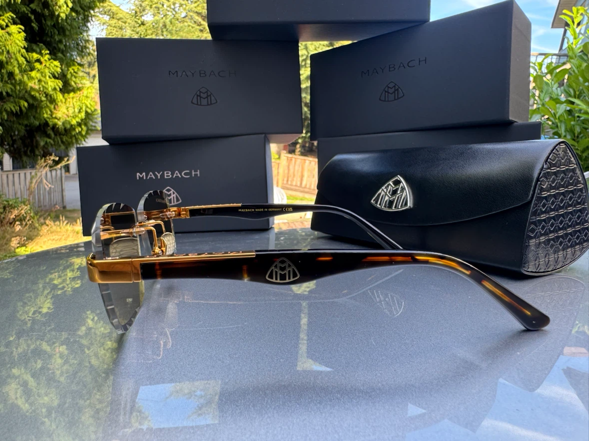 Maybach Sunglasses with Case and Boxes - photo 3