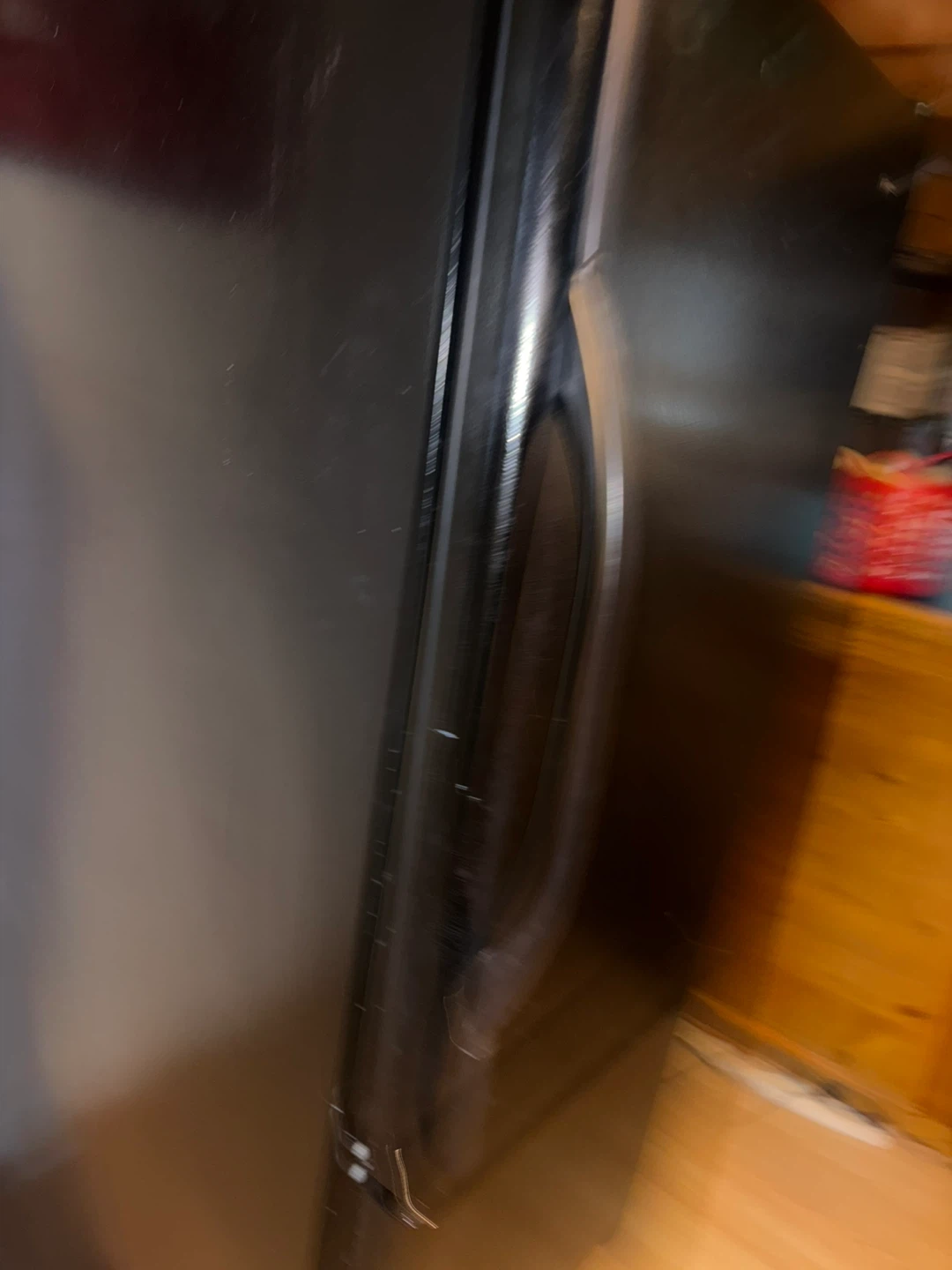 Black Bottom-Freezer Refrigerator - photo 2